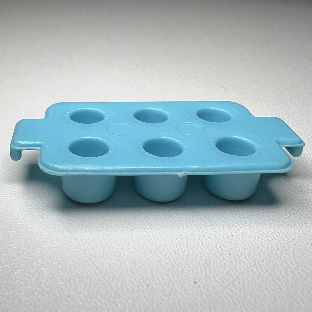 Vintage Barbie Light Blue Muffin Cupcake Ice Tray Accessory